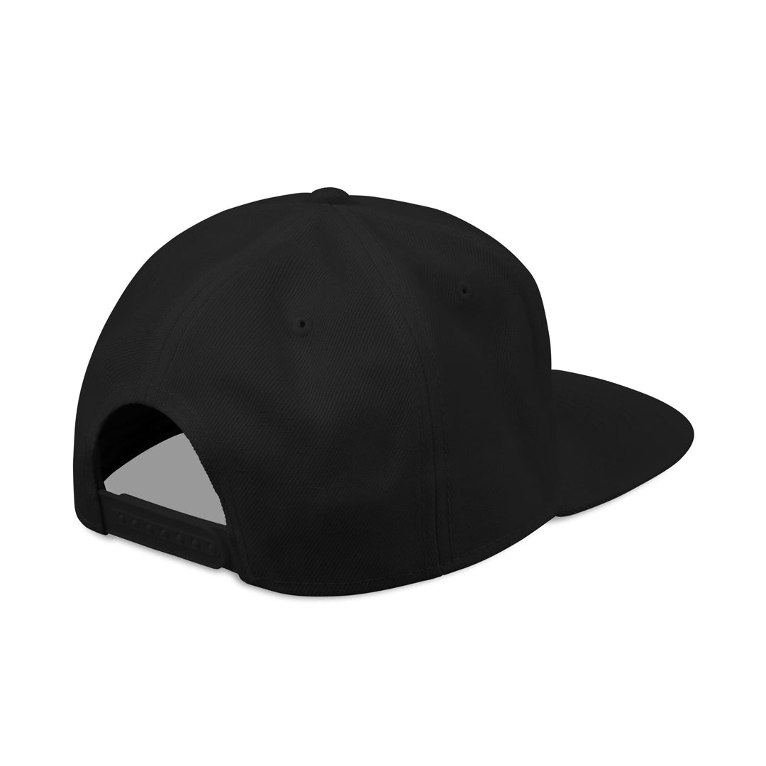 Embroidered 'Grace > Shame' Snapback Flat Bill Hat