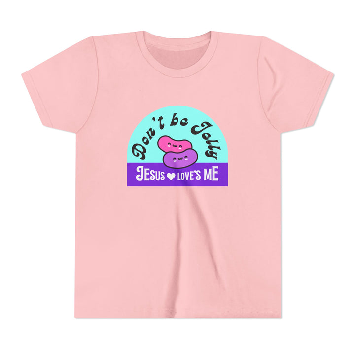 "Don’t Be Jelly, Jesus Loves Me" Youth Tee — Cute Kids Shirt