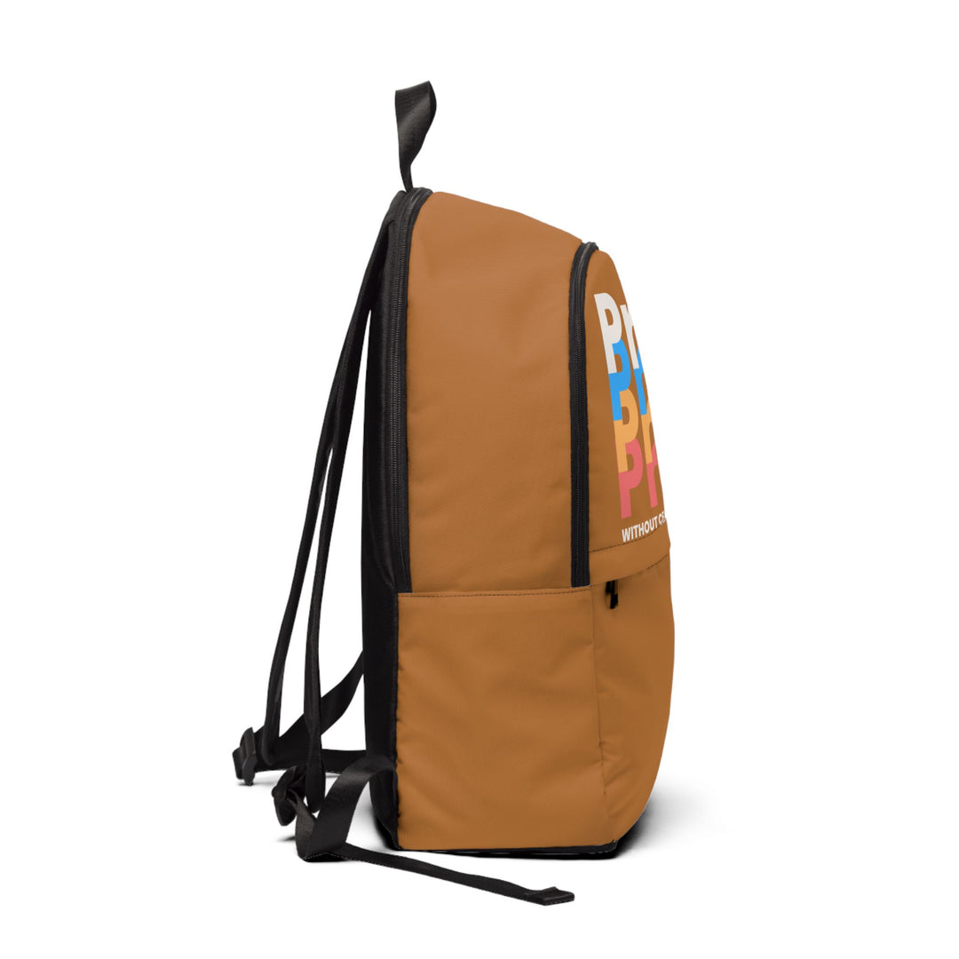 "Pray without Ceasing" Fabric Backpack