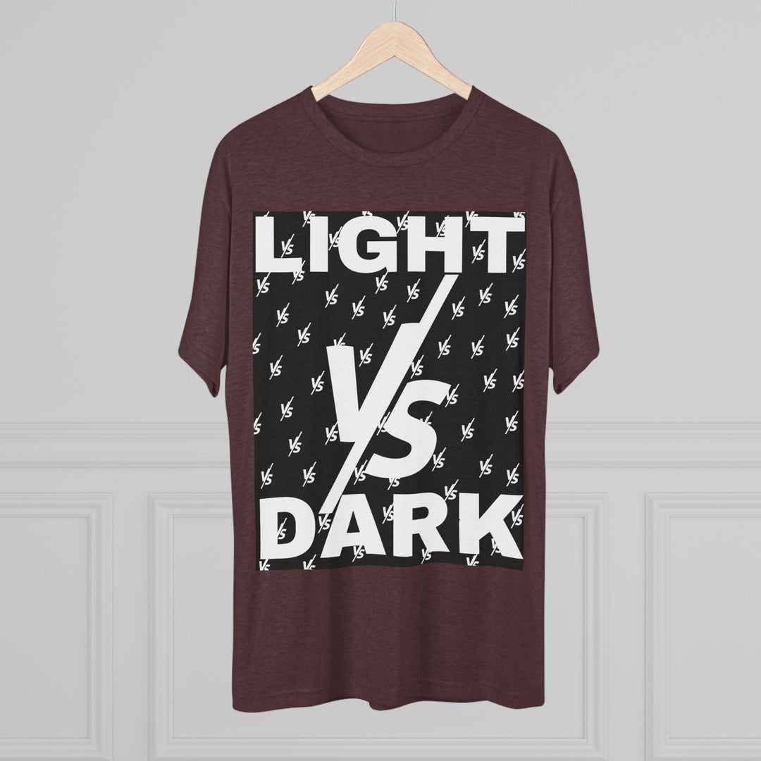 "Light VS Dark” Tri-blend Tee