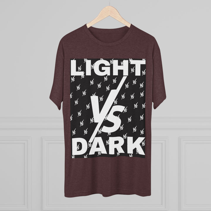 "Light VS Dark” Tri-blend Tee