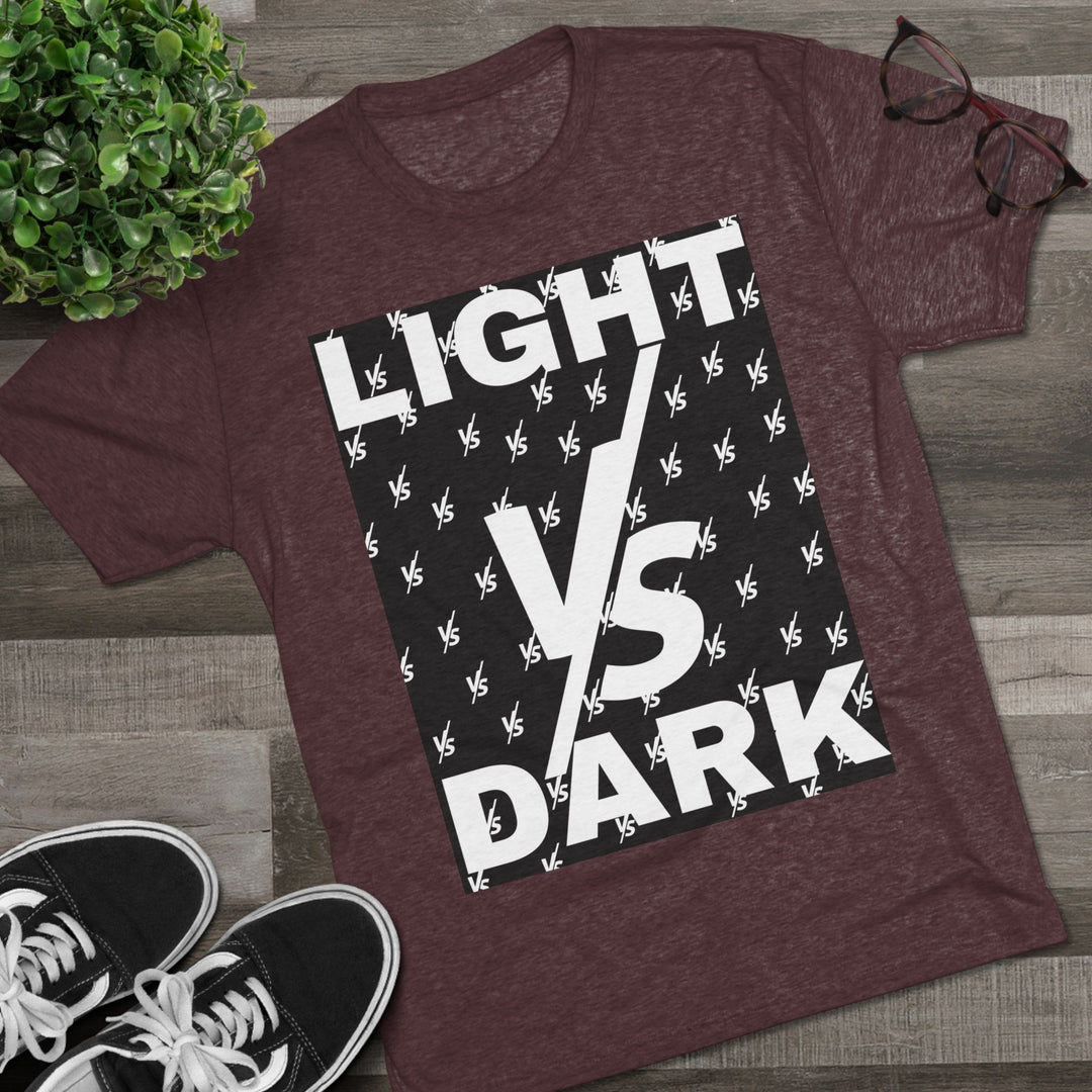 "Light VS Dark” Tri-blend Tee