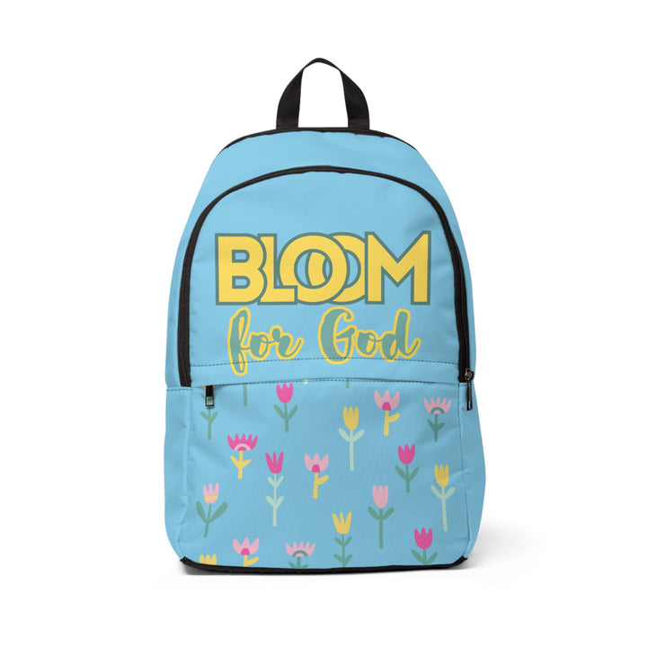 "Bloom for God" Fabric Backpack