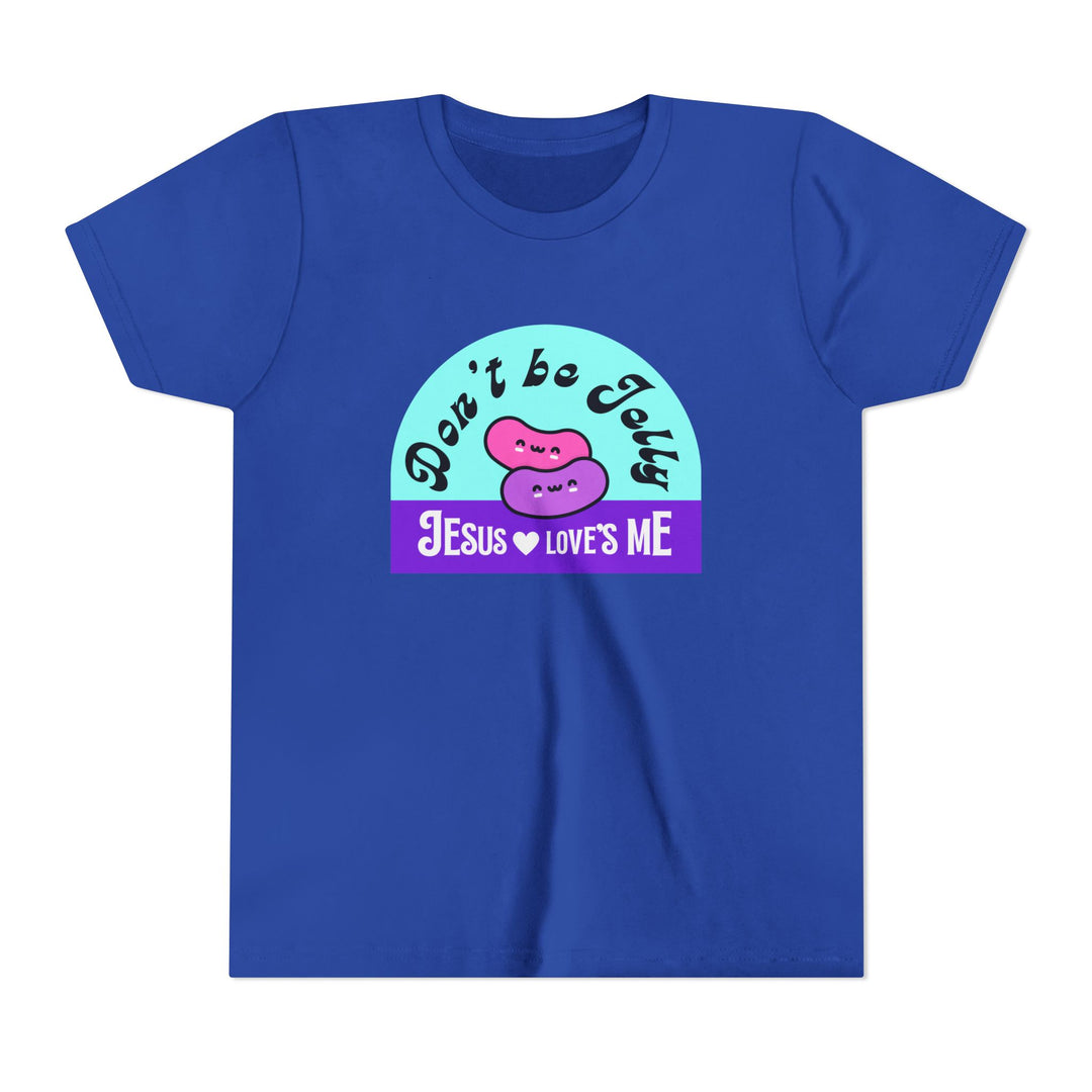 "Don’t Be Jelly, Jesus Loves Me" Youth Tee — Cute Kids Shirt