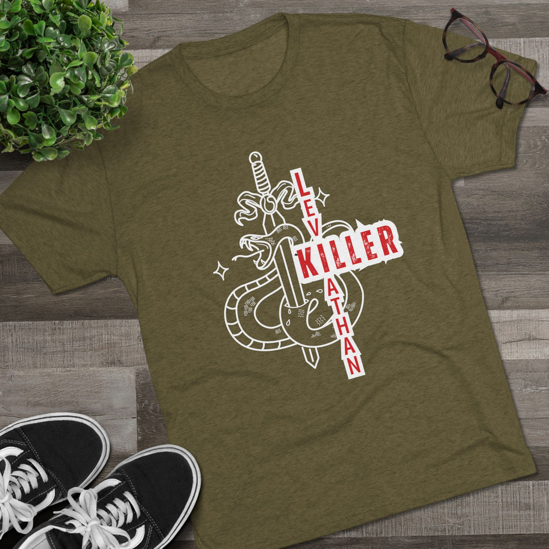"Leviathan Killer” Tri-blend Tee