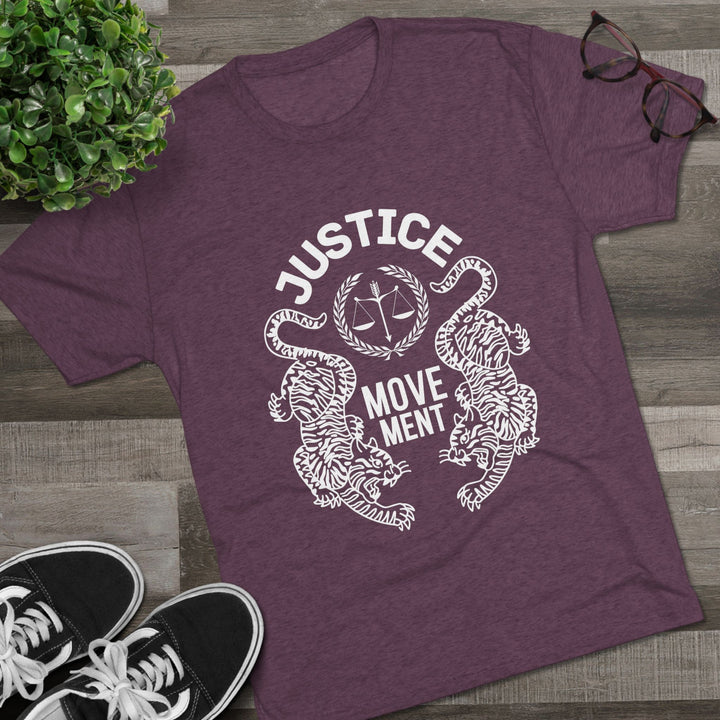 "Justice Movement” Tri-blend Tee