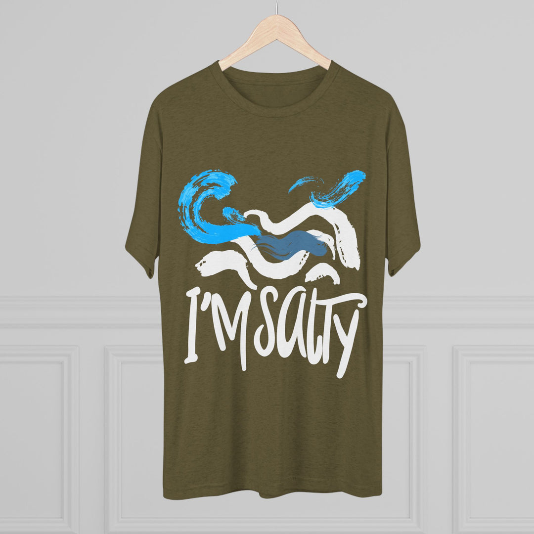 "I'm Salty” Tri-blend Tee