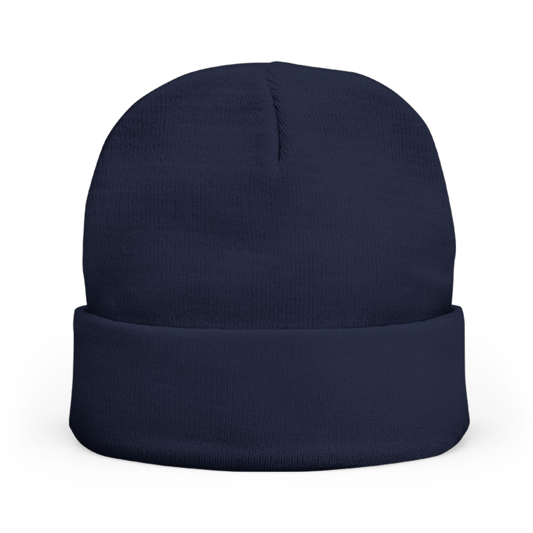 Embroidered 'Kingship' Knit Beanie
