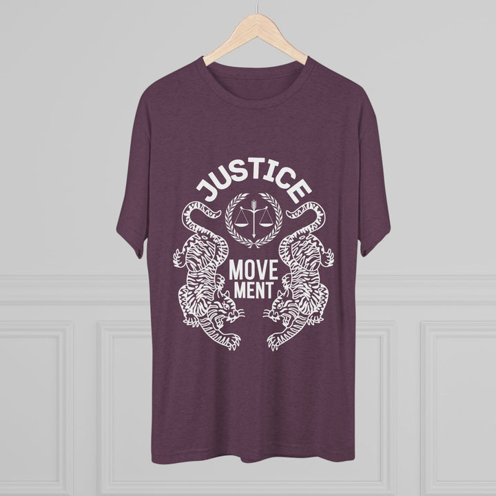 "Justice Movement” Tri-blend Tee