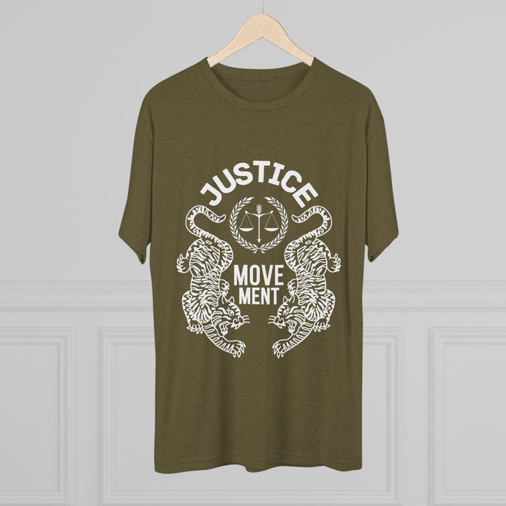 "Justice Movement” Tri-blend Tee