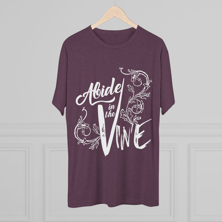 "Abide in the Vine” Tri-blend Tee