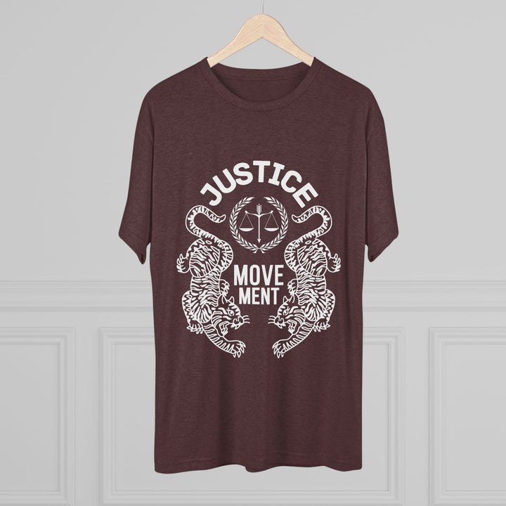 "Justice Movement” Tri-blend Tee