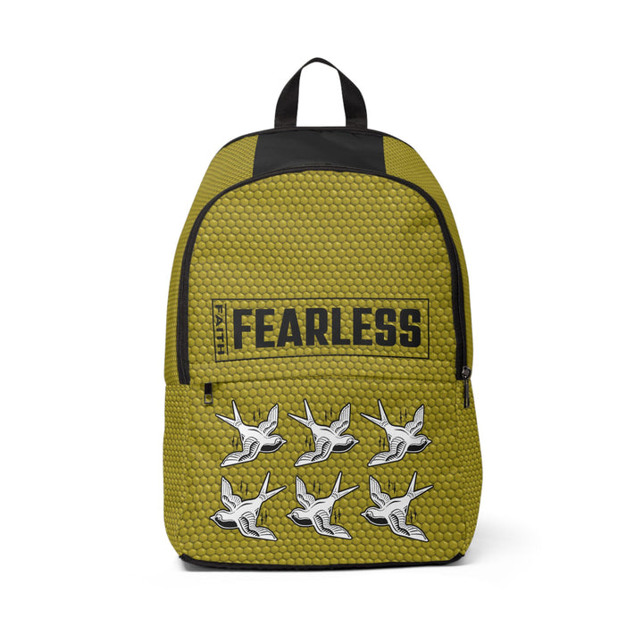 "Fearless Faith" Fabric Backpack