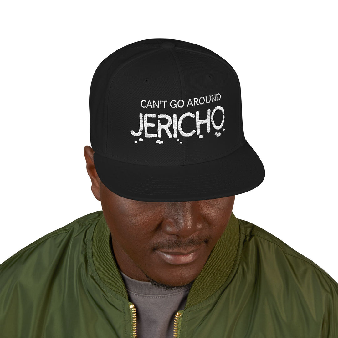 "Can't Go Around Jericho" Snapback Flat Bill Hat