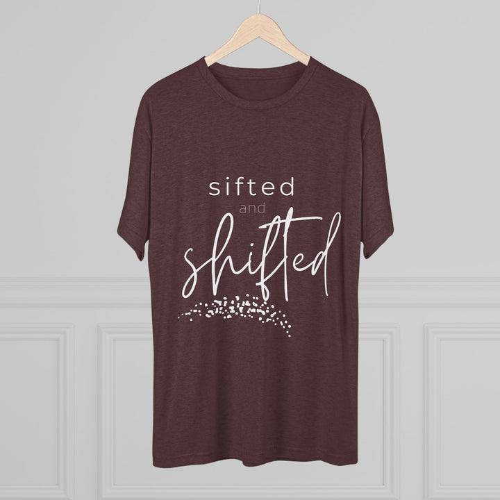 "Sifted and Shifted” Tri-blend Tee