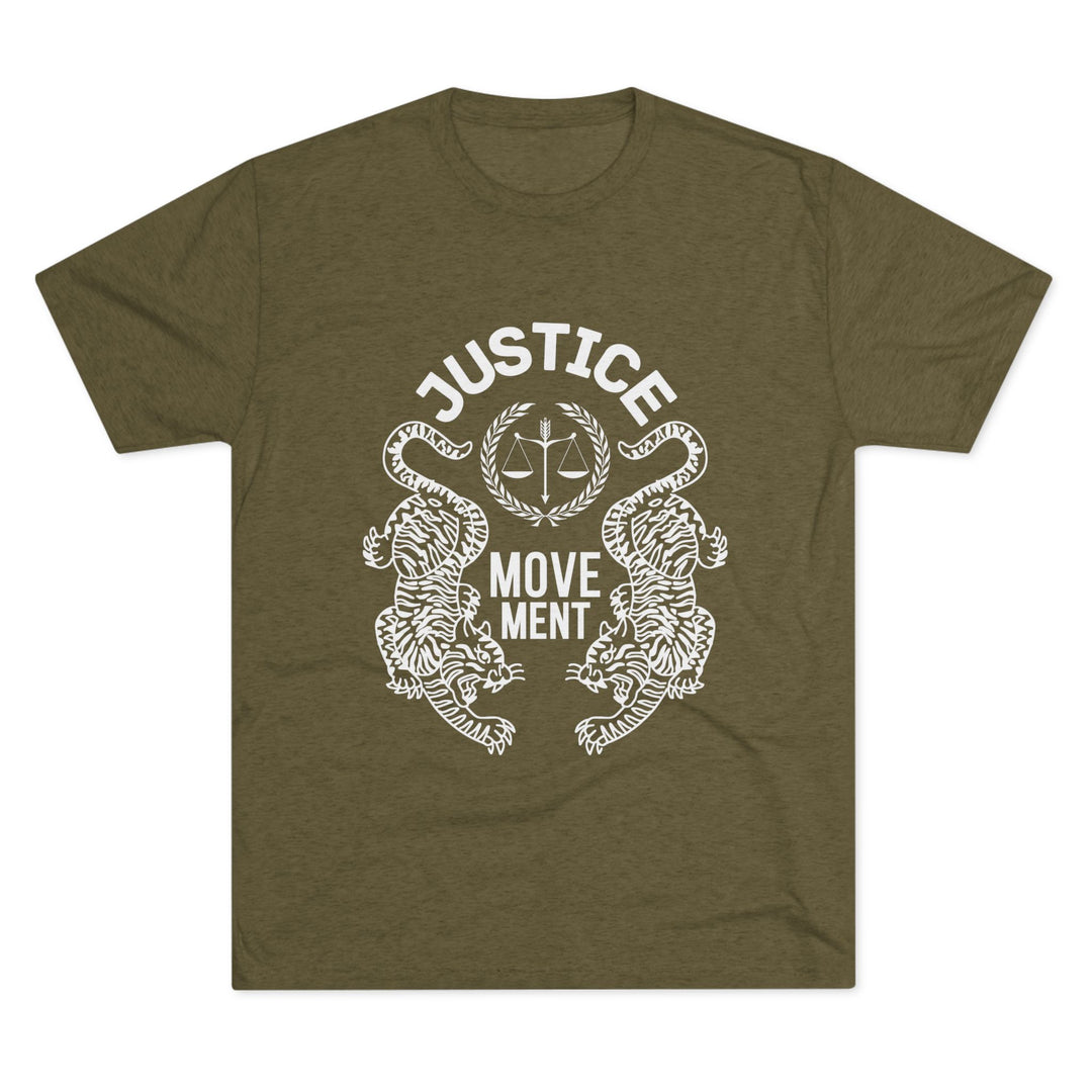"Justice Movement” Tri-blend Tee