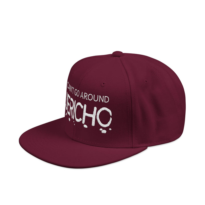 "Can't Go Around Jericho" Snapback Flat Bill Hat