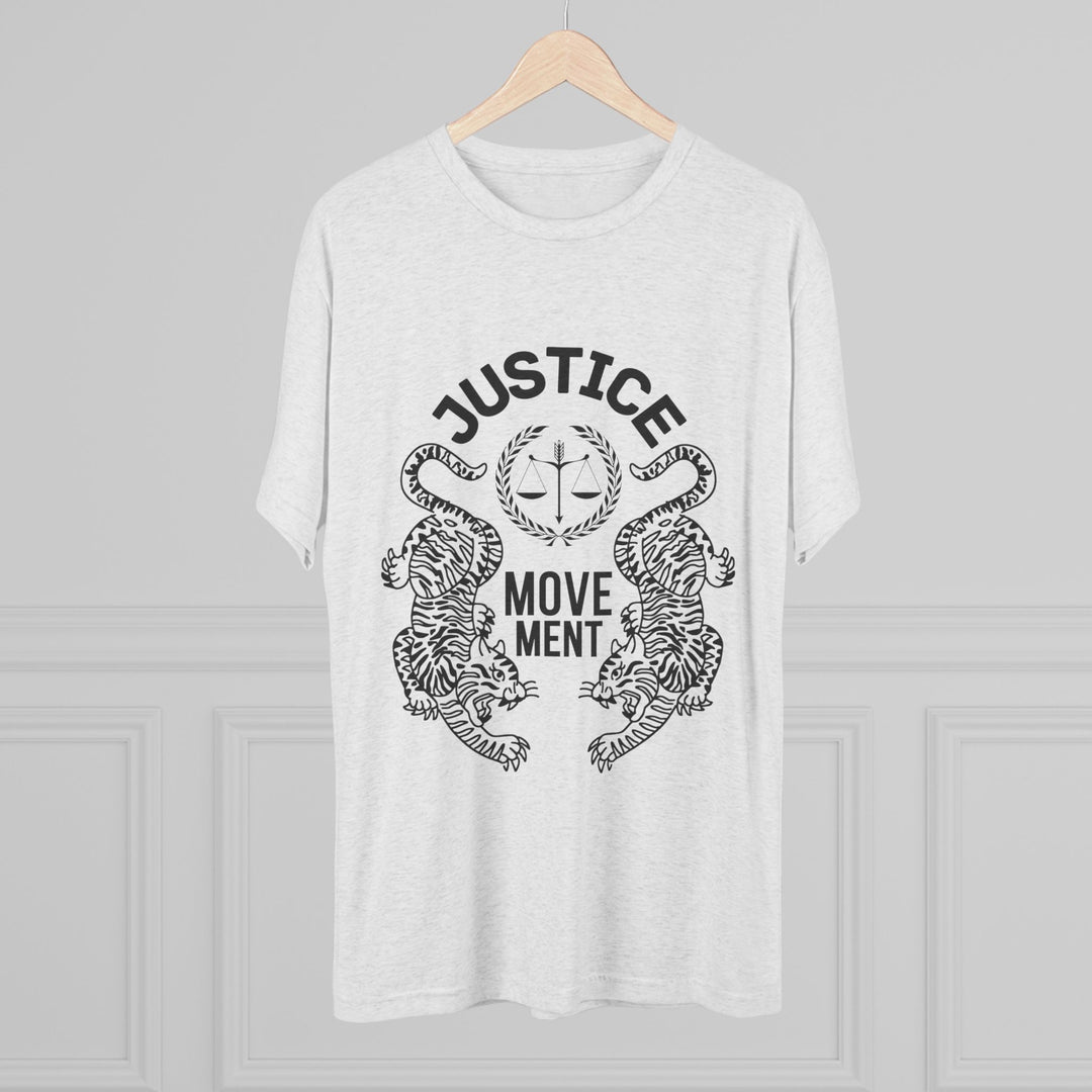 "Justice Movement” Tri-blend Tee