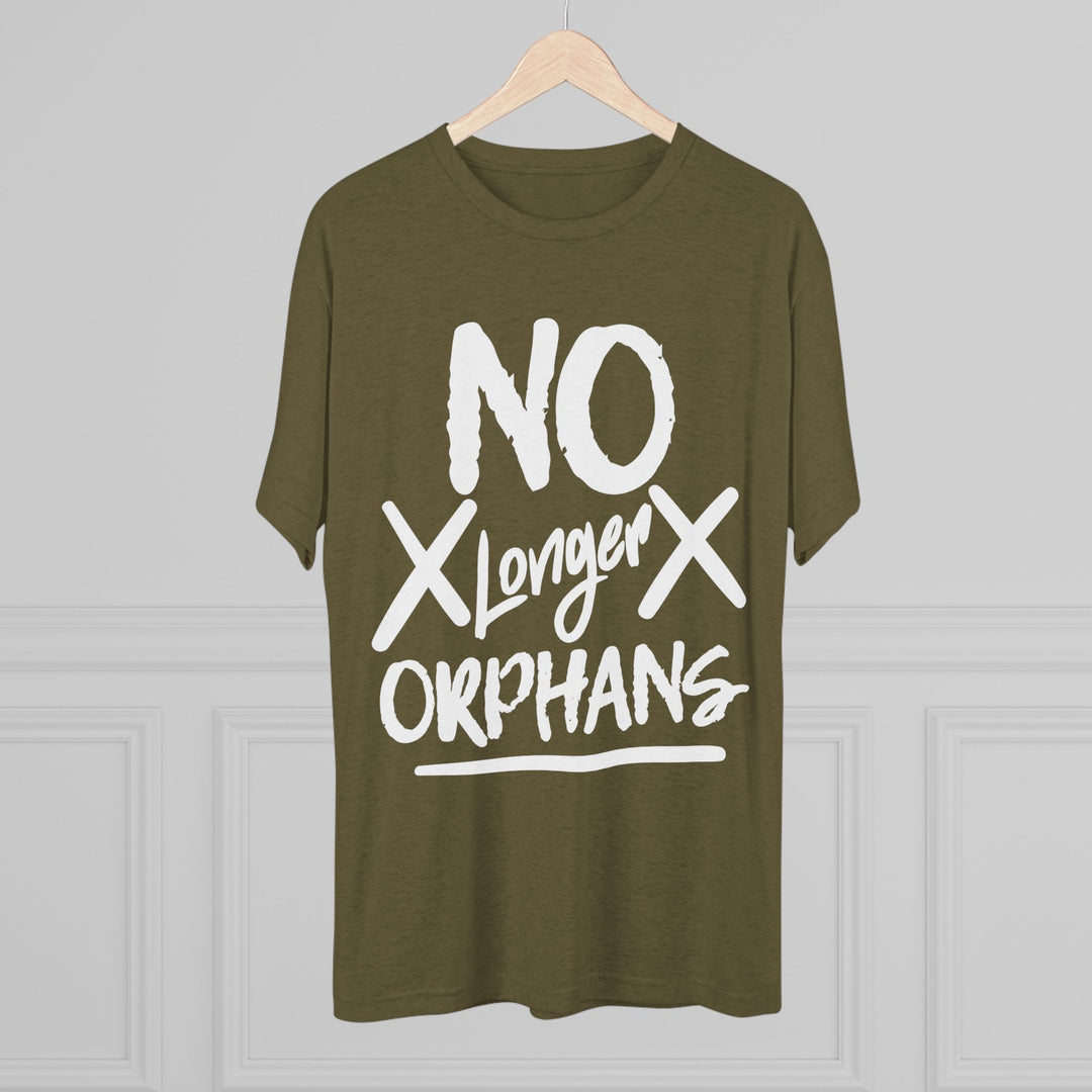 "No Longer Orphans” Tri-blend Tee