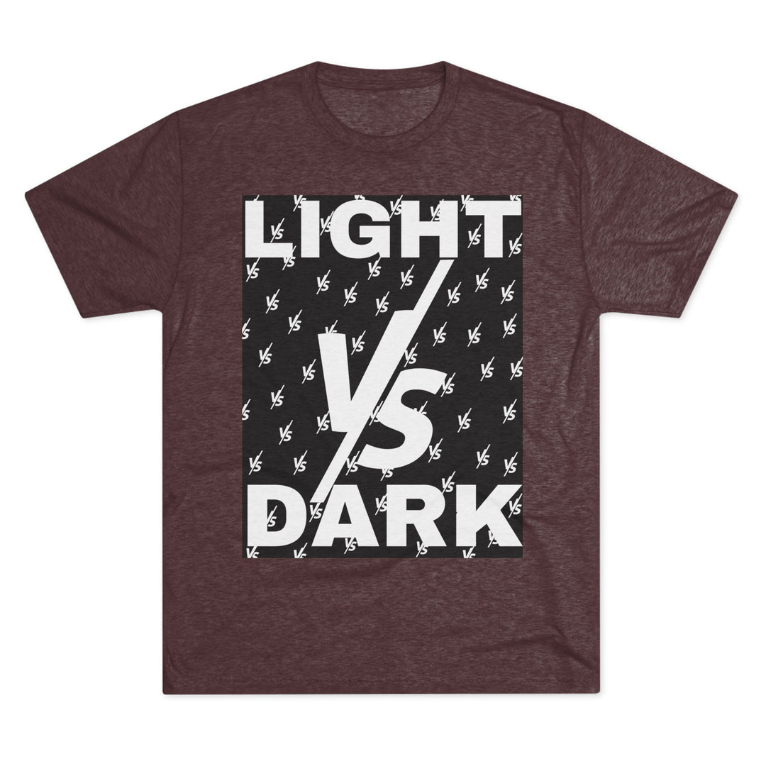"Light VS Dark” Tri-blend Tee