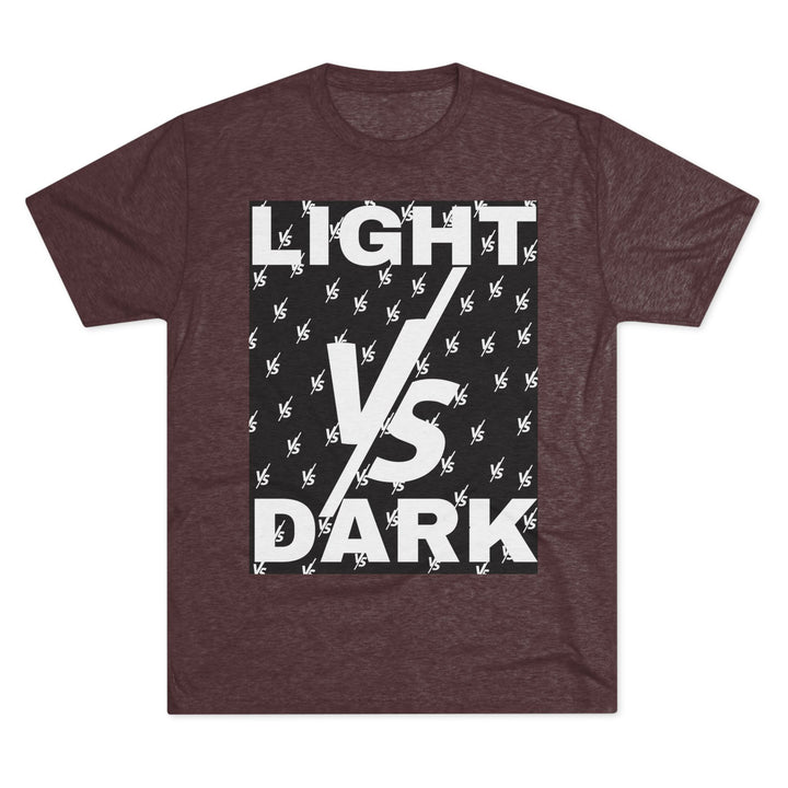 "Light VS Dark” Tri-blend Tee