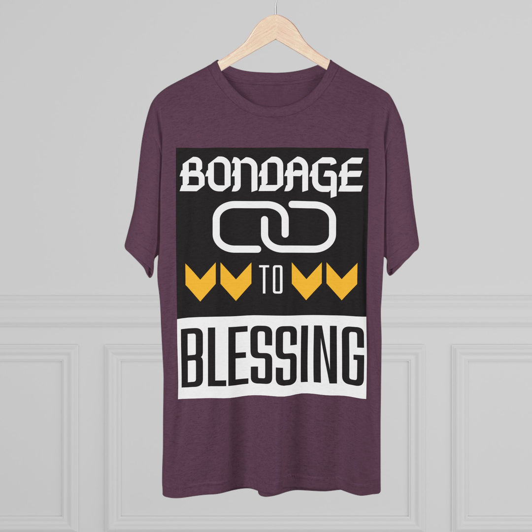 "Bondage to Blessing” Tri-blend Tee