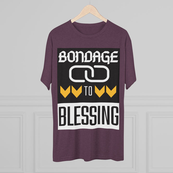 "Bondage to Blessing” Tri-blend Tee