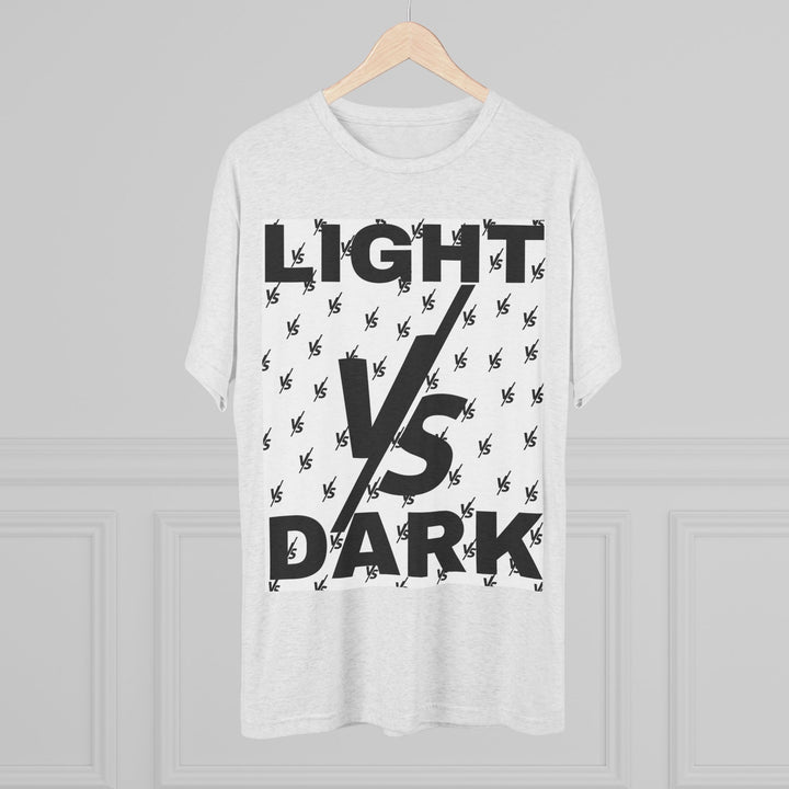 "Light VS Dark” Tri-blend Tee