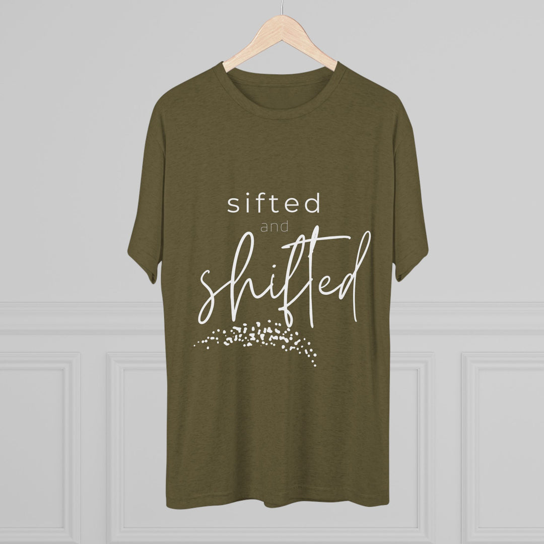 "Sifted and Shifted” Tri-blend Tee