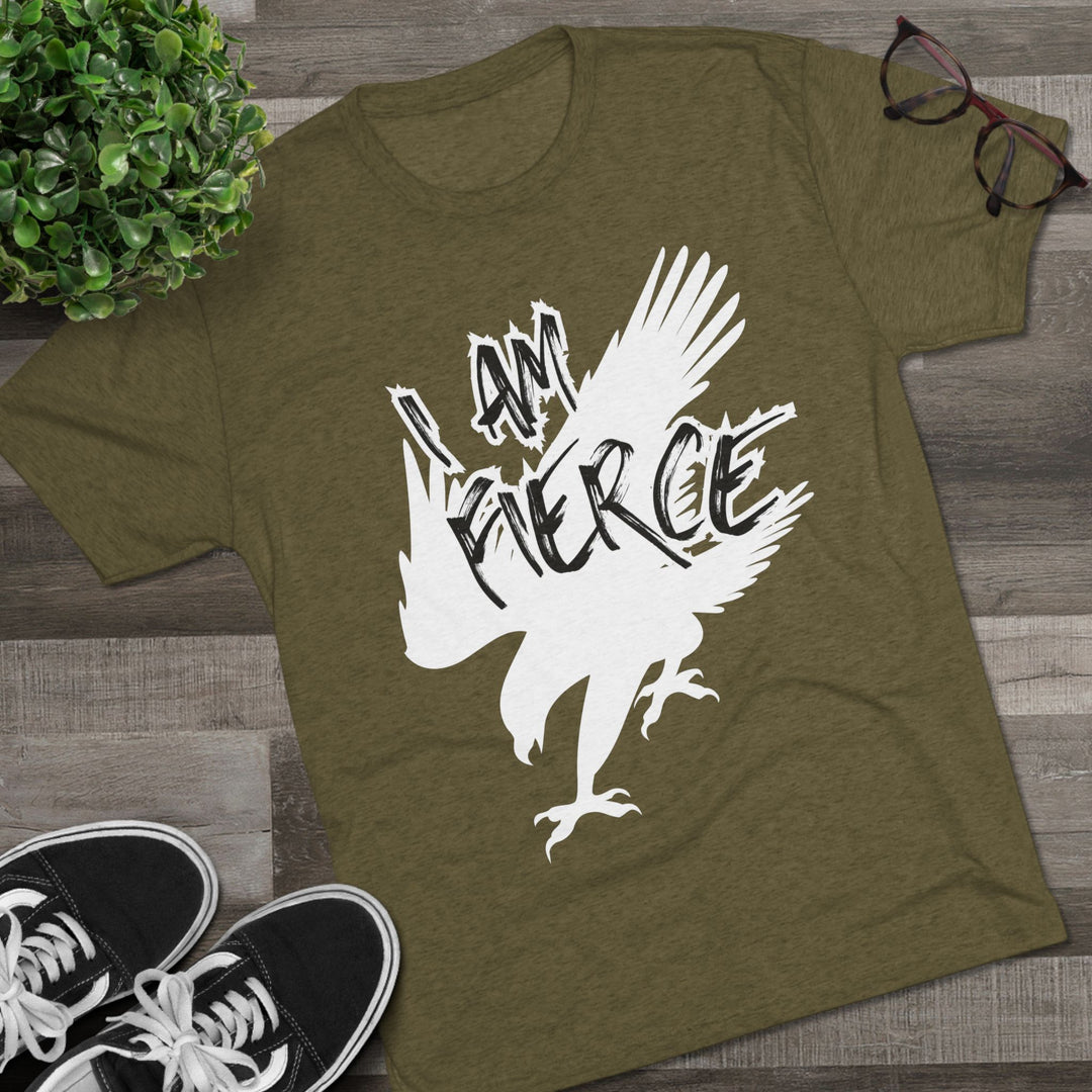 "I Am Fierce” Tri-blend Tee