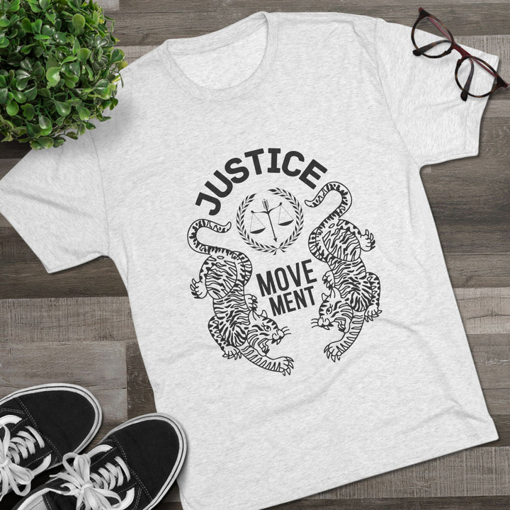 "Justice Movement” Tri-blend Tee