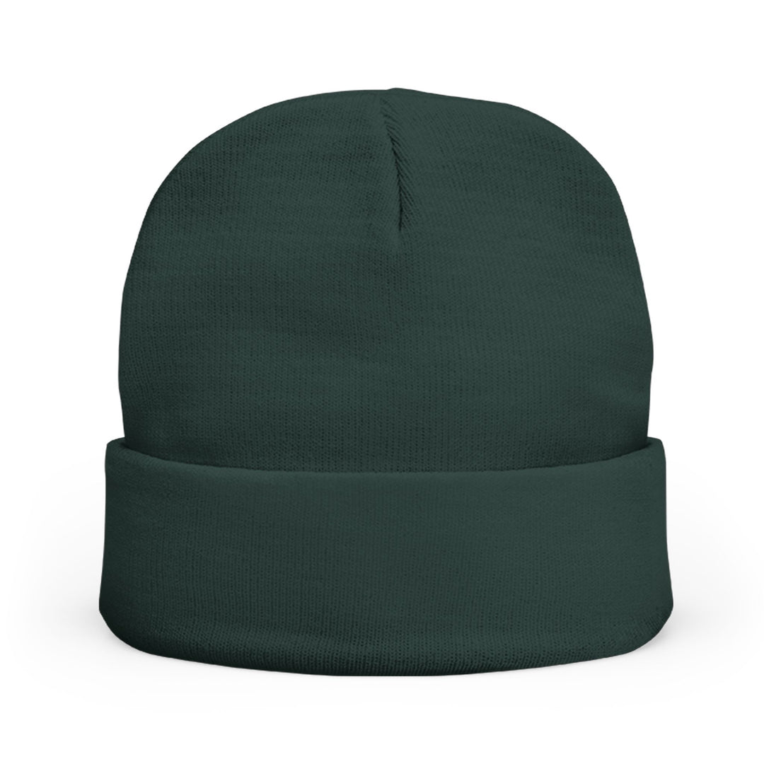 Embroidered 'Kingship' Knit Beanie