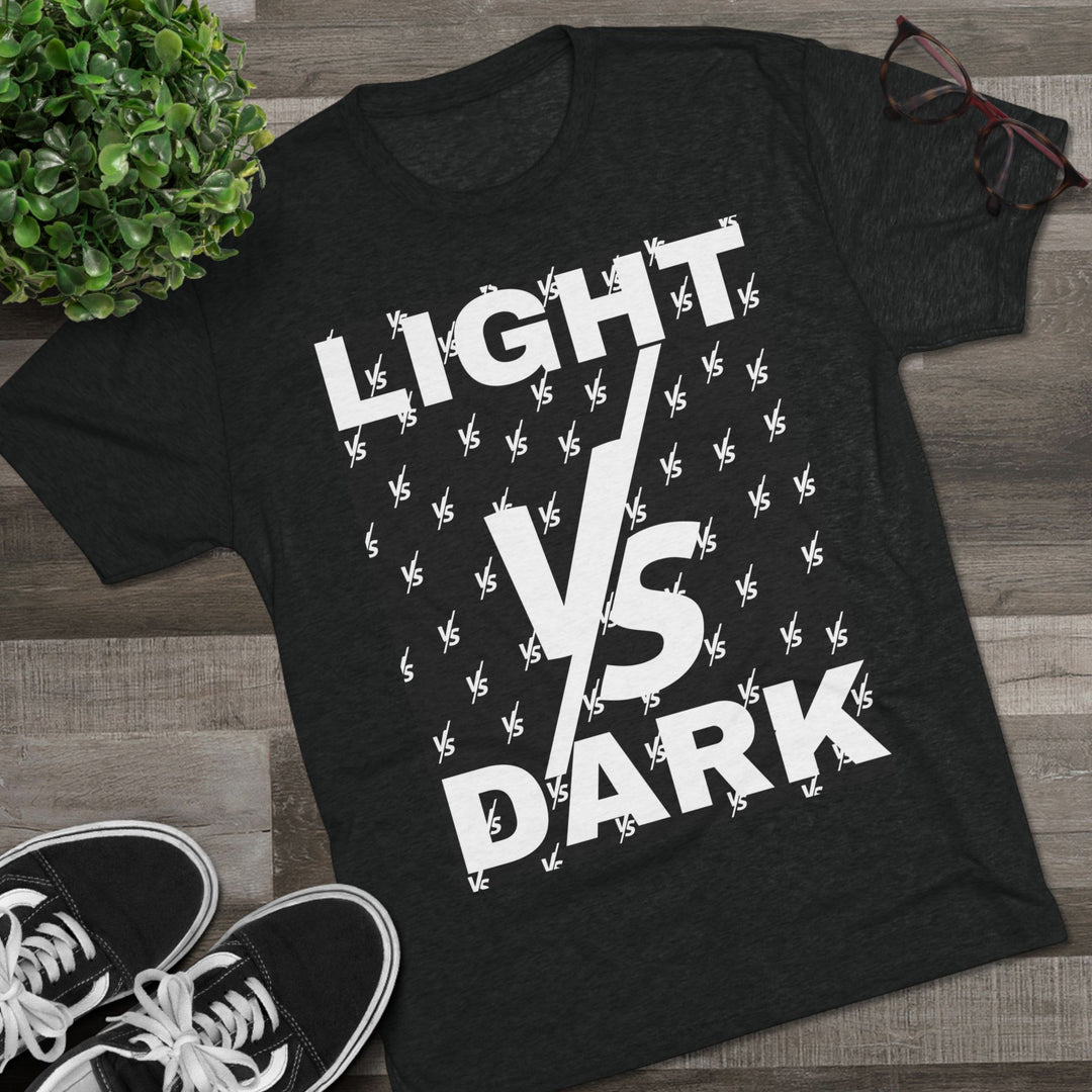 "Light VS Dark” Tri-blend Tee