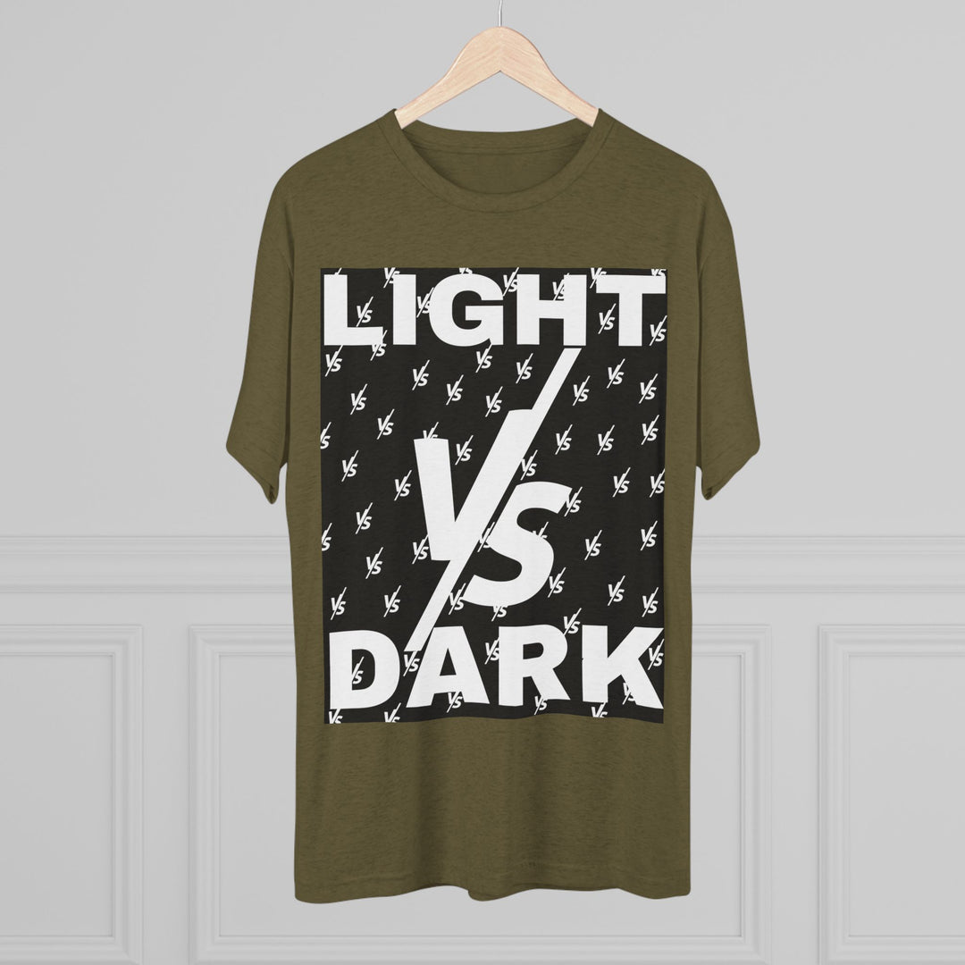 "Light VS Dark” Tri-blend Tee