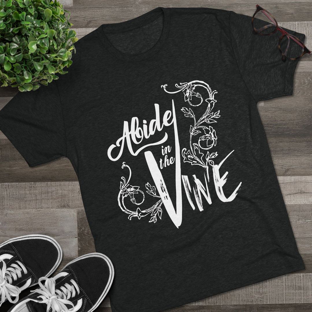 "Abide in the Vine” Tri-blend Tee