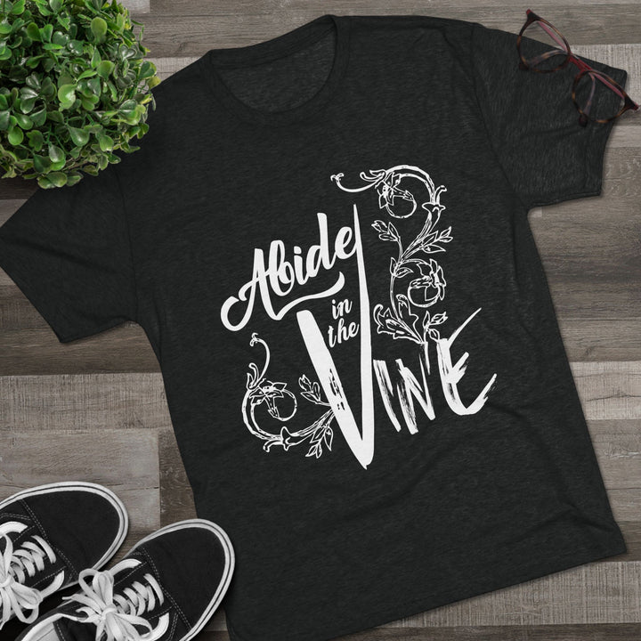 "Abide in the Vine” Tri-blend Tee
