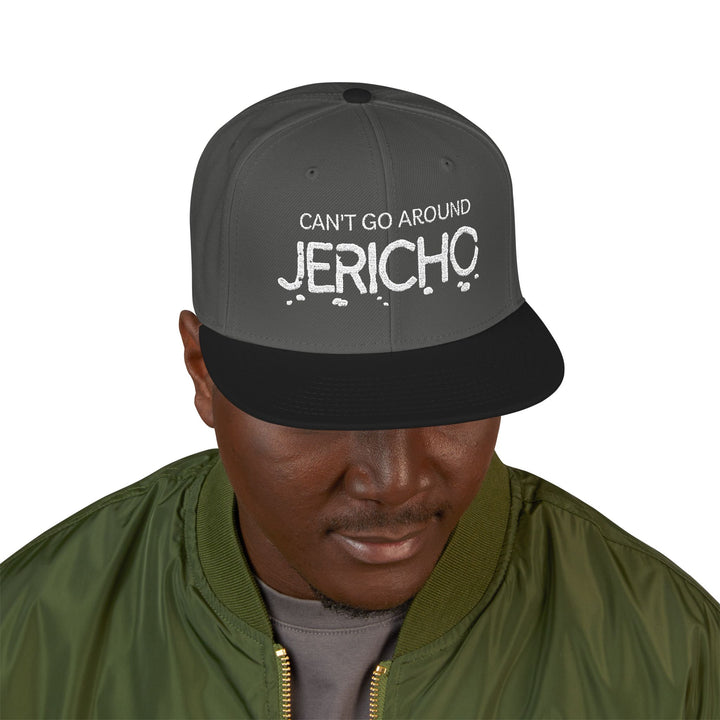 "Can't Go Around Jericho" Snapback Flat Bill Hat