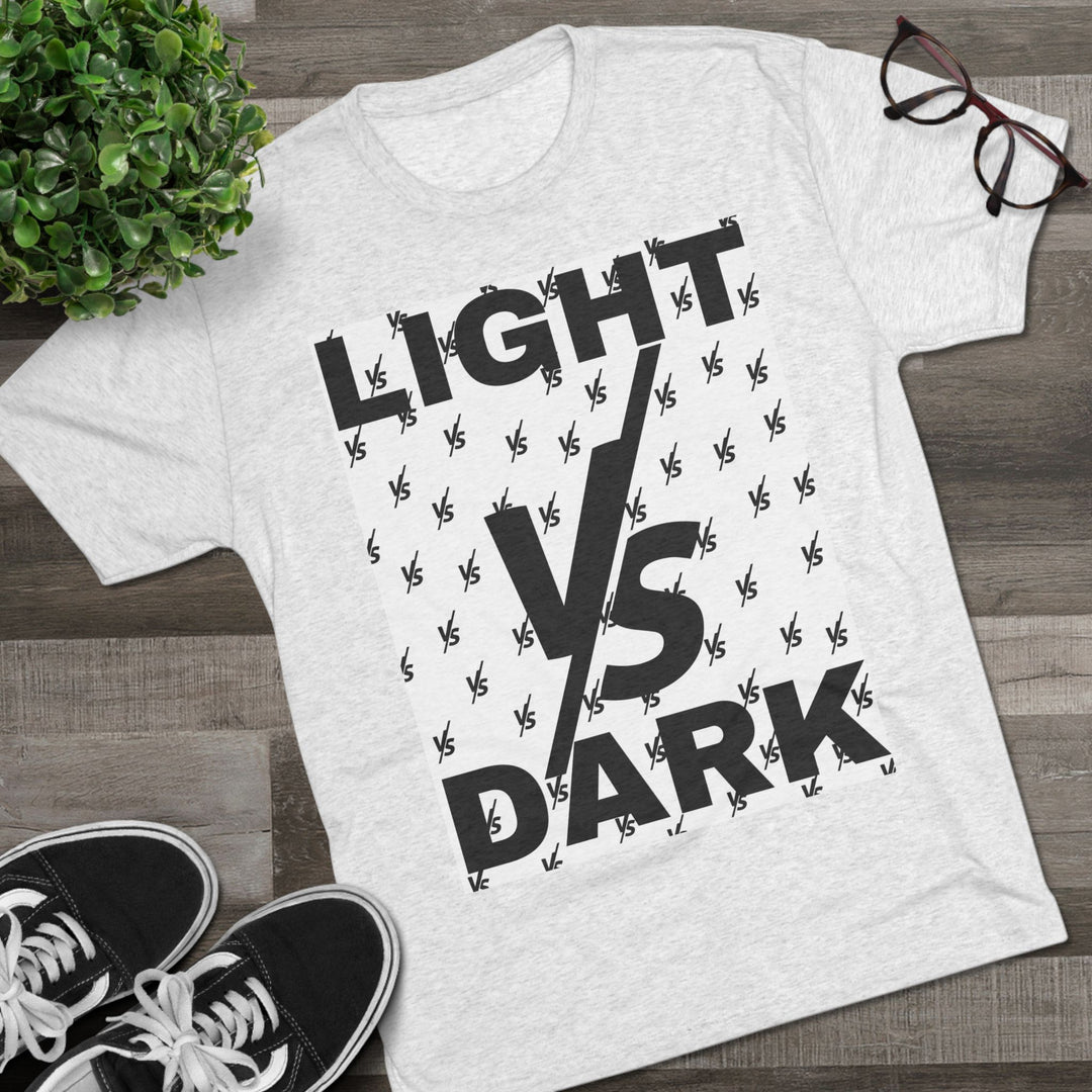 "Light VS Dark” Tri-blend Tee