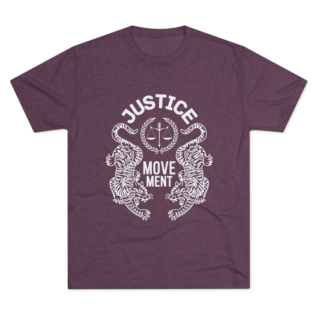"Justice Movement” Tri-blend Tee