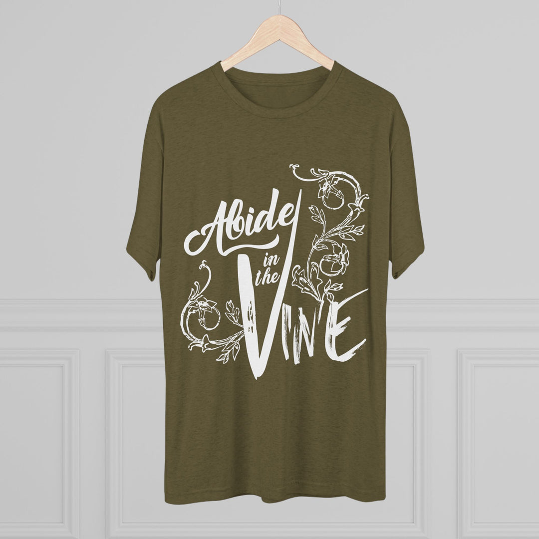 "Abide in the Vine” Tri-blend Tee