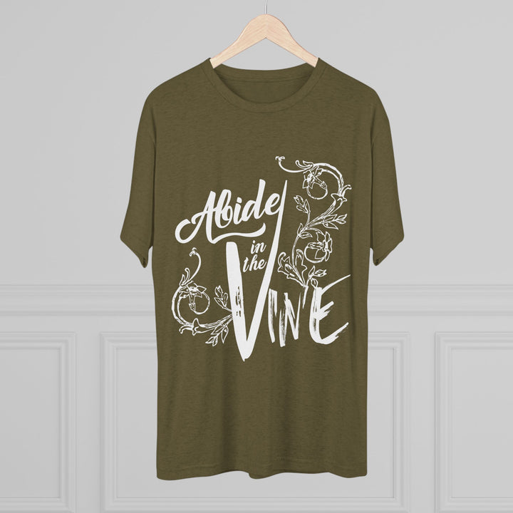 "Abide in the Vine” Tri-blend Tee