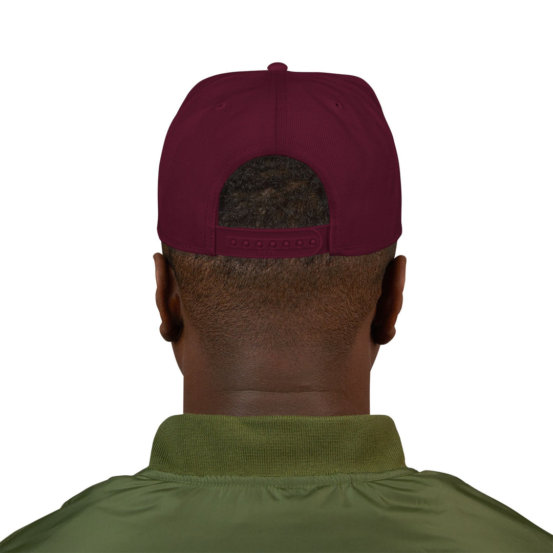 Embroidered 'Grace > Shame' Snapback Flat Bill Hat