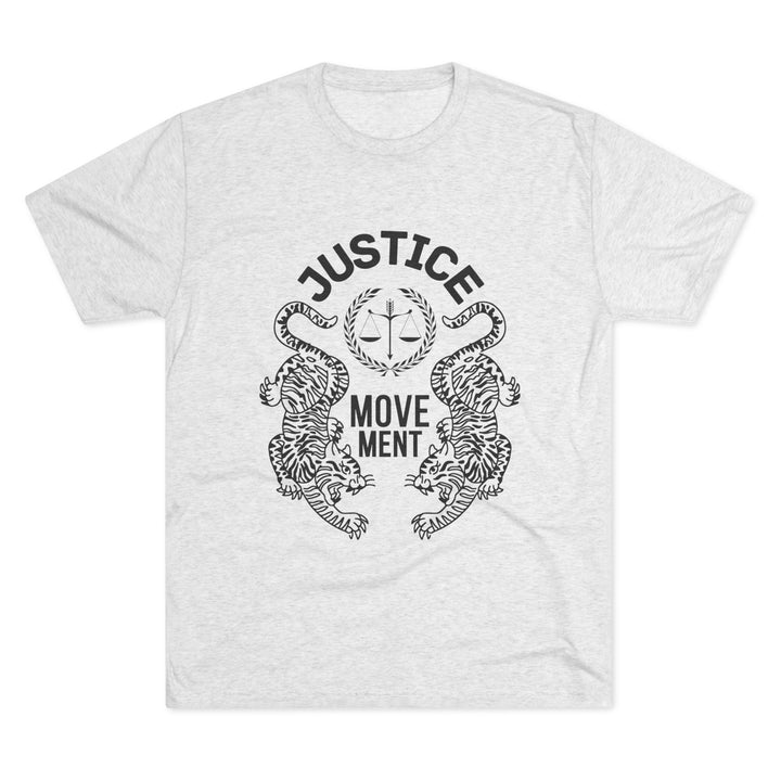 "Justice Movement” Tri-blend Tee