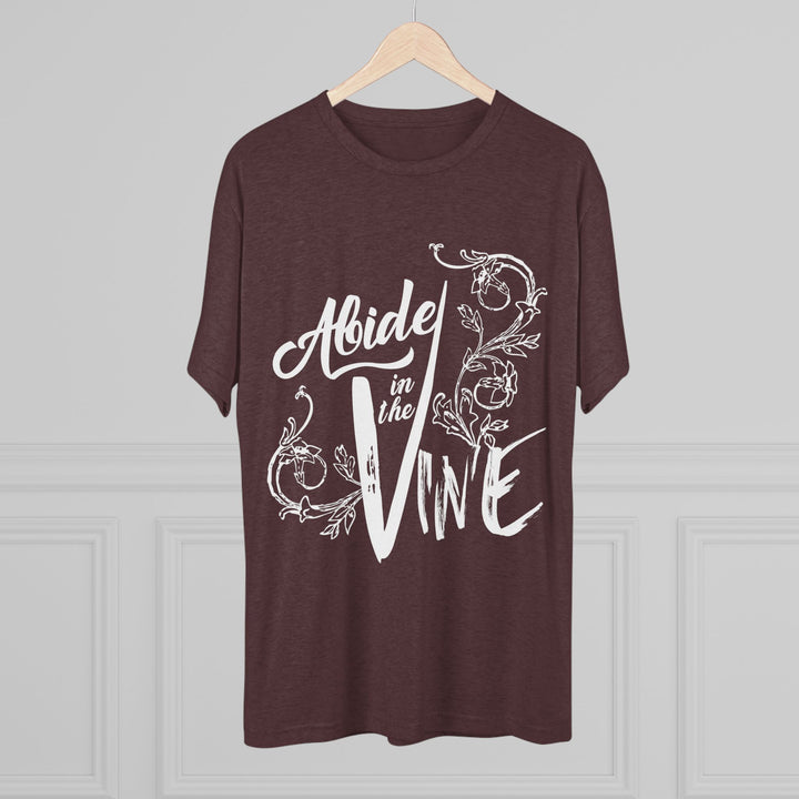 "Abide in the Vine” Tri-blend Tee