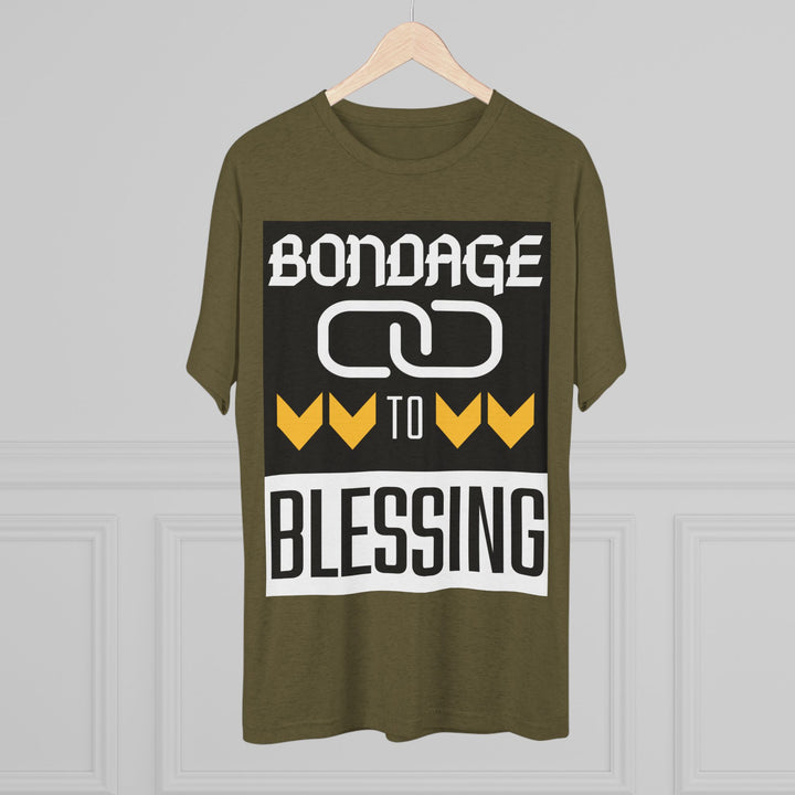 "Bondage to Blessing” Tri-blend Tee