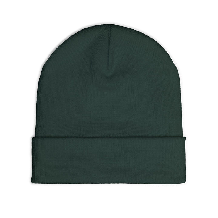 Embroidered 'Can't Go Around Jericho' Knit Beanie