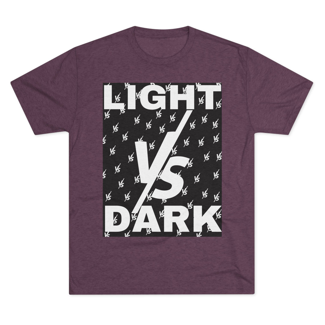 "Light VS Dark” Tri-blend Tee