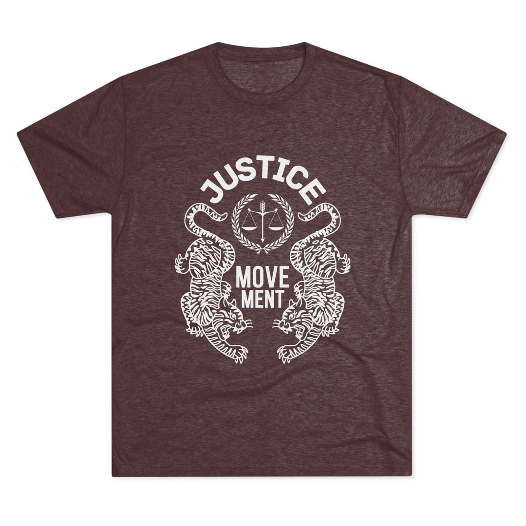 "Justice Movement” Tri-blend Tee