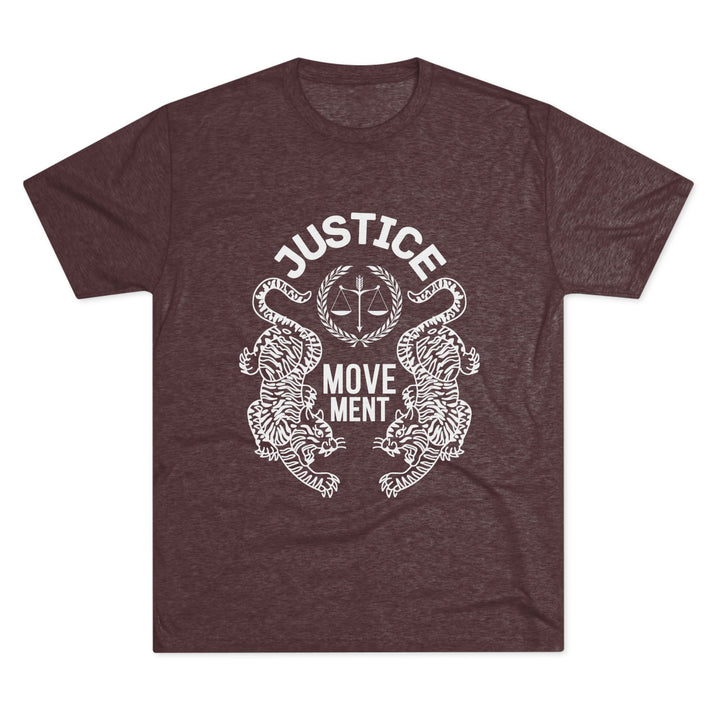 "Justice Movement” Tri-blend Tee