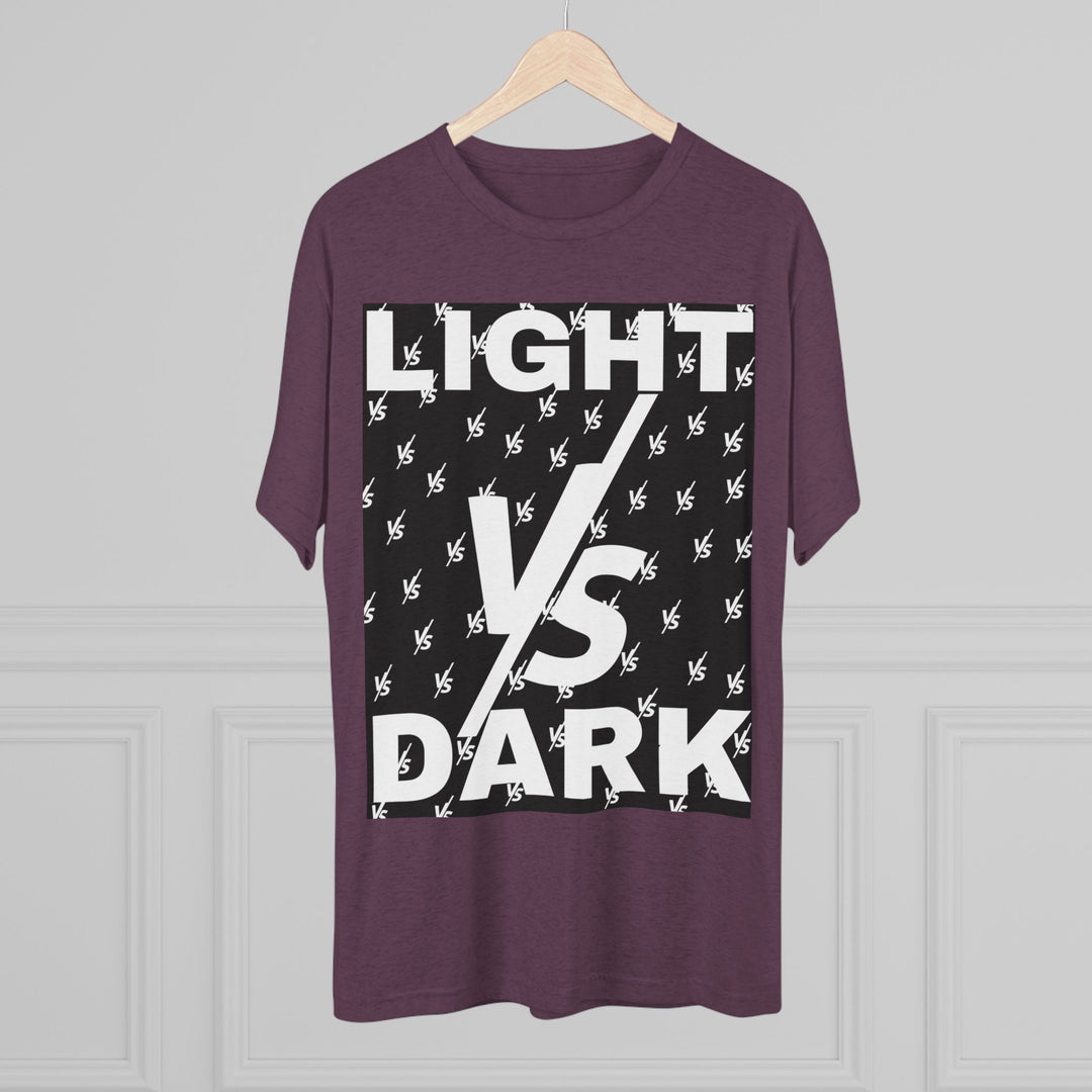 "Light VS Dark” Tri-blend Tee